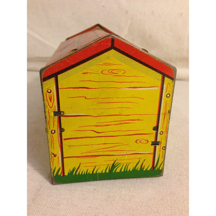 Vintage Pooch “The Pop-Out Pup” Tin Litho Toy