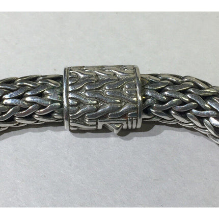 John Hardy 925 Sterling Silver & 18K Gold Dot Necklace with Enhancer