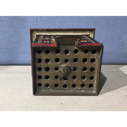 Stevens Cast Iron Cupola Still Bank – Large Size Circa 1869