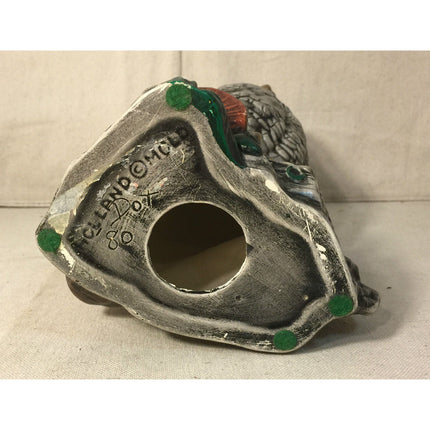 Mid-Century Holland Mold Owl Figurine Plaster Chalkware