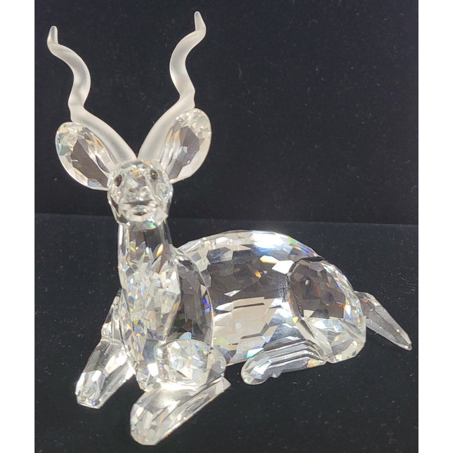 Swarovski Crystal Kudo Gazelle Figurine 1994 “Inspiration Africa” w/ Box & COA