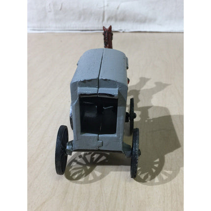 Lancaster Toy Mfg. Co. Amish Church Wagon – 1950s Metal w/ Original Box & Driver