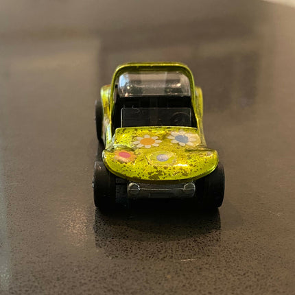1970 Hot Wheels Redline “Sand Crab” Spectraflame Yellow Die-Cast Car Toy