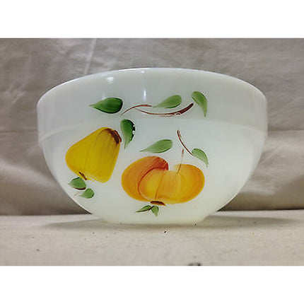 Vintage Fire King Fruit Pattern Bowls – 3 Piece Nesting Set