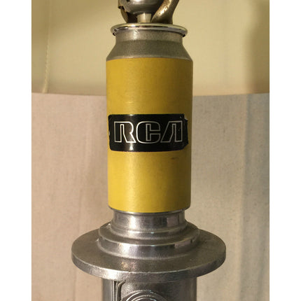 VTG 1950s–60s RCA Employee Gift Table Lamp – Bob Reed Custom Lamp w/ RCA Parts