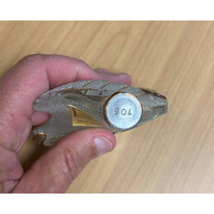 Original 1960s France Larsen Invincible Cognac Ship Bottle Decanter w/ Stopper & OB