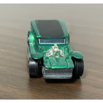 1970 Hot Wheels “The Demon” – Spectraflame Green, HTF White Interior
