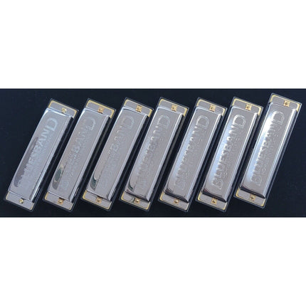 Hohner Blues Band 7-Piece Harmonica Set Model 1501/7