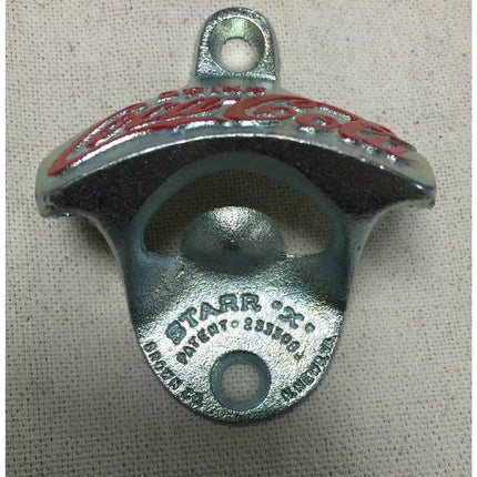 Vintage 1960s Coca-Cola Starr “X” Bottle Opener – MIB w/ Box, Screws & Flyer