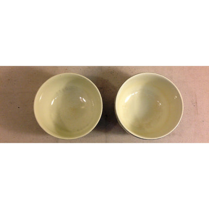 Vintage Hall’s Kitchen Ware Red Poppy Bowls – Set of 2, 6 1/4”