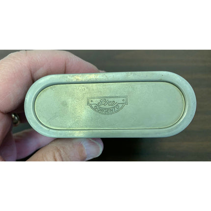 Vintage 1930s Sire Dorgento Sterling Lighter – Dutch Healing Scene