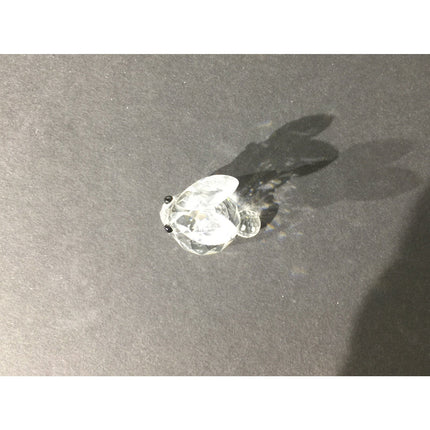 Swarovski #7652 Rabbit Lead Crystal Figurine Original Container 2.75"