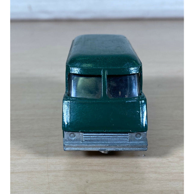 1960s Hubley Real Toys Metro Delivery Van Diecast Green Silver 3.25"