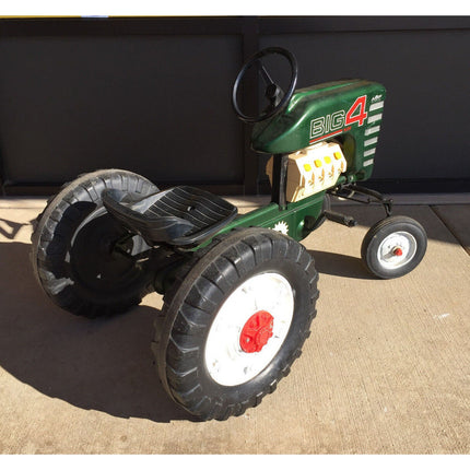 1970s AMF Big 4 #538 Chain Drive Pedal Tractor – Pressed Steel – Local Pickup!