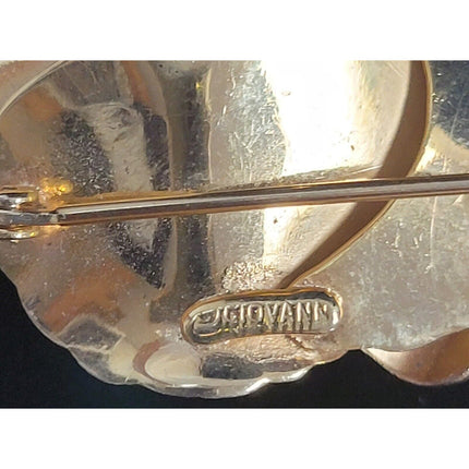 Vintage Krementz Giovanni Gold & Silver Tone Costume Jewelry