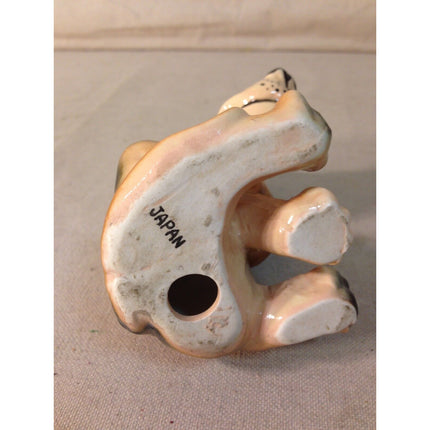 Vintage Japan Porcelain Droopy / Sad Basset Hound Figurine