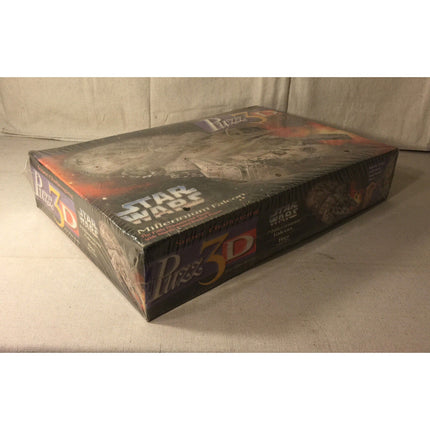 Star Wars Puzz 3D Millennium Falcon 857 Pieces, 1995 Milton Bradley – Sealed Box