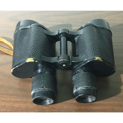 Vintage 1930s–40s Carl Zeiss Jena Delactis 8x40 Brass Body Binoculars w/ Case