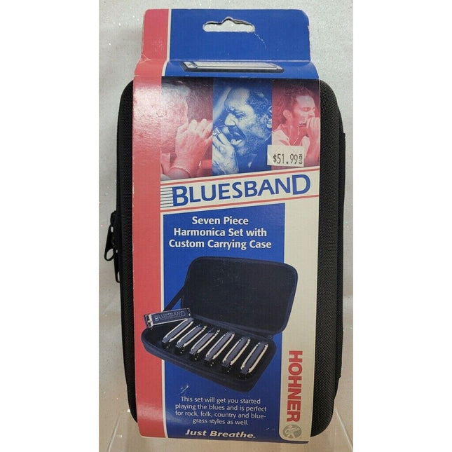 Hohner Blues Band 7-Piece Harmonica Set Model 1501/7