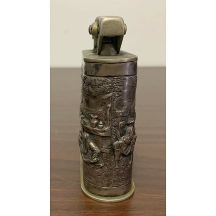Vintage 1930s Sire Dorgento Sterling Lighter – Dutch Healing Scene