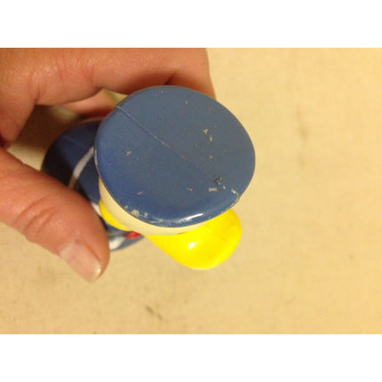 Vintage 1975 Disney Donald Duck Small Wobble Rattle Toy