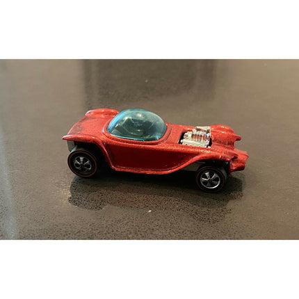 1968 Hot Wheels Redline "Beatnik Bandit" Diecast Car Toy – Spectraflame Red
