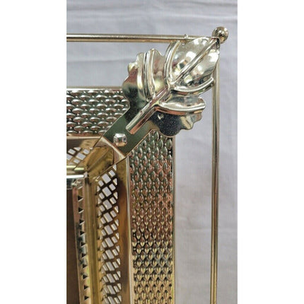 3D Jesus & Mary Hologram Light-Up Shadow Box Picture Brass Tone Metal Frame