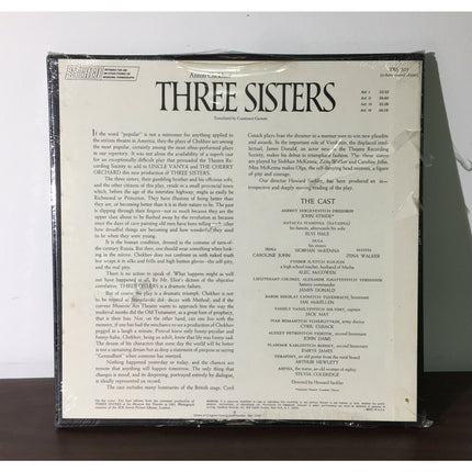 Anton Chekhov "Three Sisters" – Caedmon TRS 325 – 3 Record Album – Sealed