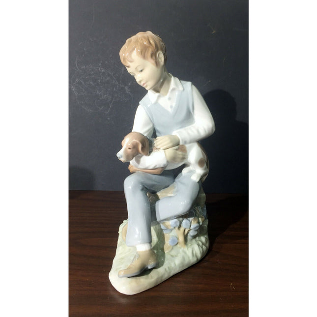 Zaphir Spain Howie's Dog Porcelain Figurine Retired 1980s Collectible 9.5"