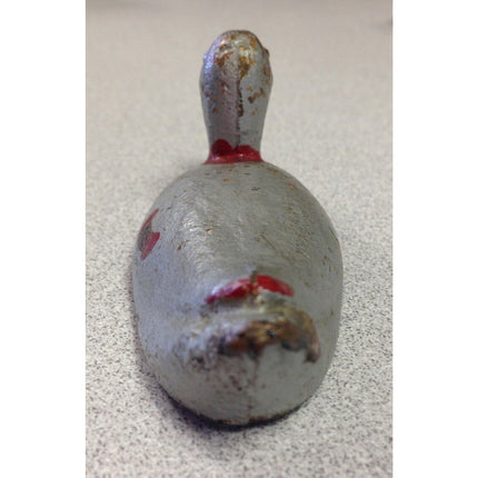 Vintage Hubley 3.5" Mallard Duck Cast Metal Paperweight