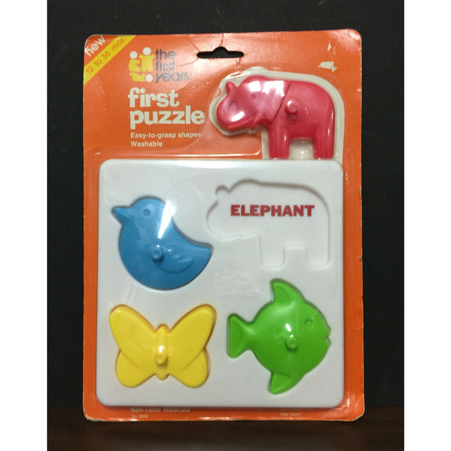 The First Years "First Puzzle" Toy – 1977 Vintage Sealed