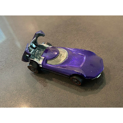 1969 Hot Wheels Redline “Turbofire” Spectraflame Purple Die-Cast Car Toy