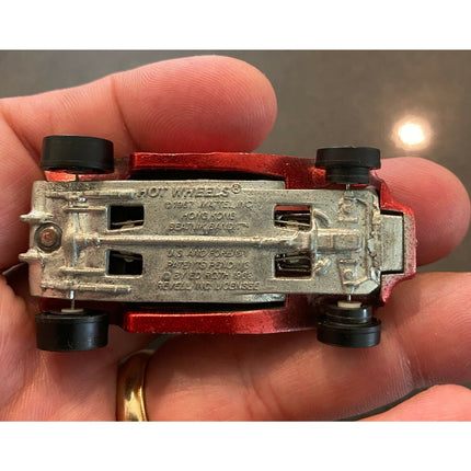1968 Hot Wheels Redline "Beatnik Bandit" Diecast Car Toy – Spectraflame Red
