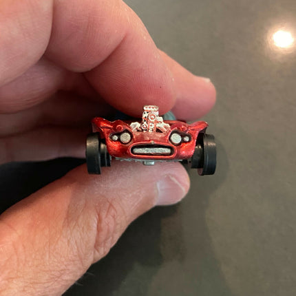 1968 Hot Wheels Redline "Beatnik Bandit" Diecast Car Toy – Spectraflame Red