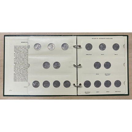 18 Susan B. Anthony Dollar Coins 1979-81 & 1999 Near & Far Dates