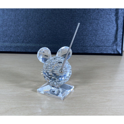 Swarovski Crystal 2 1/2” Mouse with Tail and Whiskers Figurine
