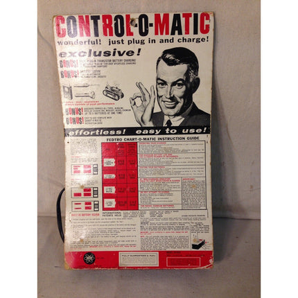 VTG Fedtro Powerhouse Control-O-Matic Deluxe Battery Charger Original Packaging
