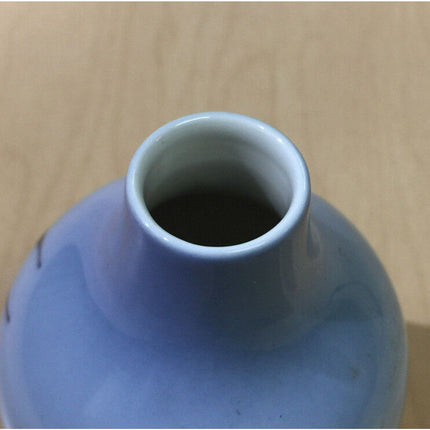 Royal Copenhagen Swallow Vase – 3 3/4" – Denmark Porcelain – Blue & White