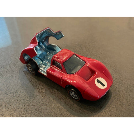 1969 Hot Wheels Redline “Mark IV” Red Enamel Die-Cast Car Toy
