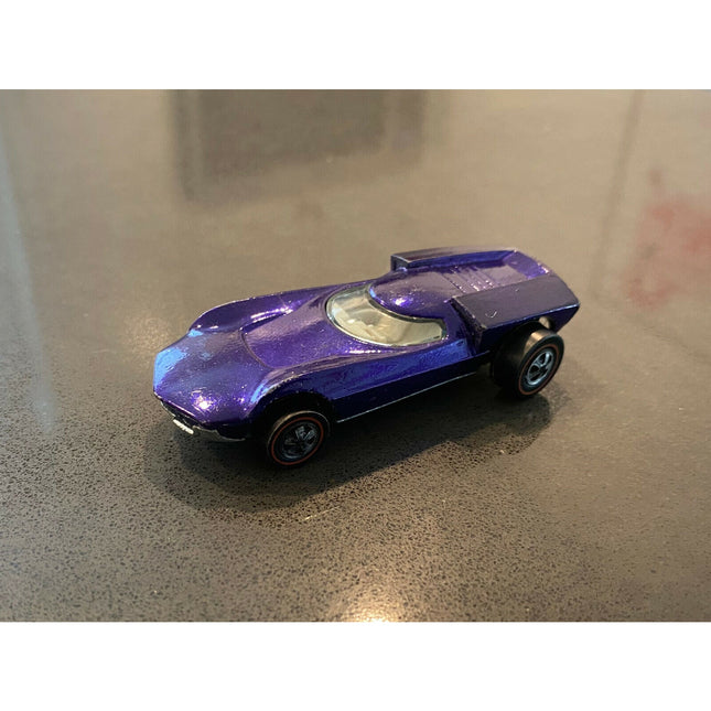 1969 Hot Wheels Redline “Turbofire” Spectraflame Purple Die-Cast Car Toy