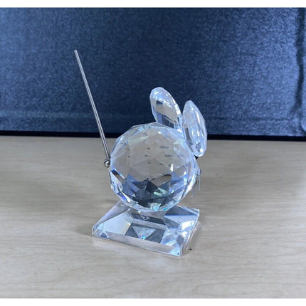 Swarovski Crystal 3” Mouse with Tail and Whiskers Figurine