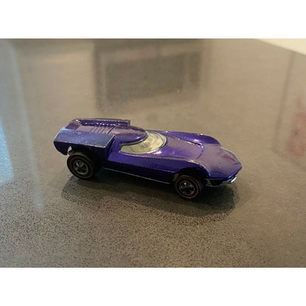1969 Hot Wheels Redline “Turbofire” Spectraflame Purple Die-Cast Car Toy