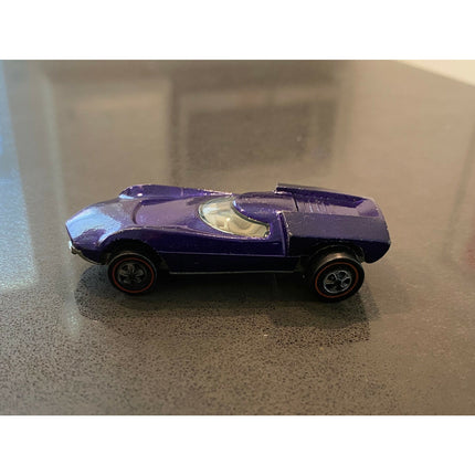 1969 Hot Wheels Redline “Turbofire” Spectraflame Purple Die-Cast Car Toy