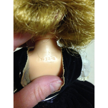 Vintage 1950s Ideal Shirley Temple ST-12 Doll 12" w/ Outfits, Purse & Book