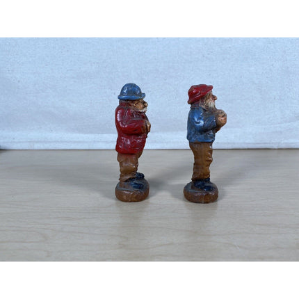 Syroco Hill-Billy’s Clem & Lem Musical Band Figures – 4.5" Vintage Pair