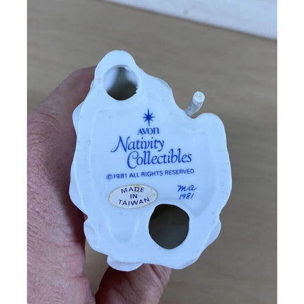 Avon Nativity “The Holy Family” Figurines – 1981 Porcelain – Original Box