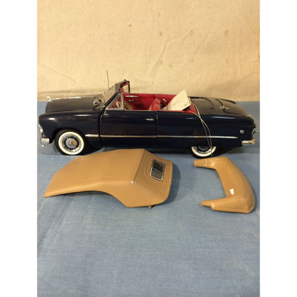 Franklin Mint 1949 Ford Custom Convertible – 1/24 Diecast Model Car Toy Car NIB