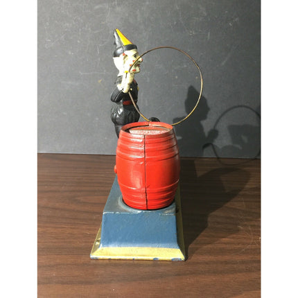 Hubley "Trick Dog" Mechanical Cast Iron Toy Bank