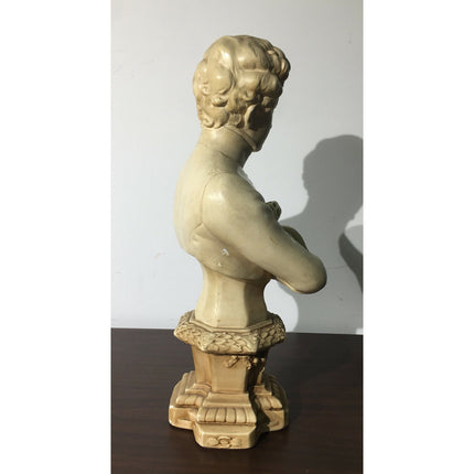 1940s ABCO Military Chalkware Figurine – Alexander Backer Co. 13" Vintage