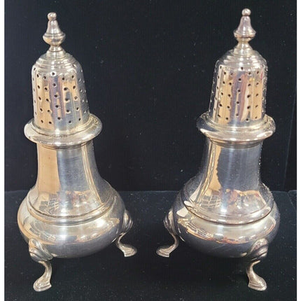 Sterling Grogan & Co Pittsburgh PA Salt and Pepper With Salts and Bags